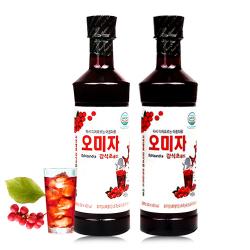 광야식품 오미자 감식초 골드 발효 식초, 2개, 500ml