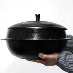 무쇠주물마을 길들인 미니무쇠가마솥 18cm 4인용