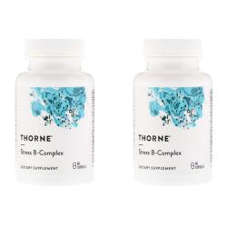 Thorne Research 스트레스 B-컴플렉스 베지테리안 캡슐, 60개입, 2개