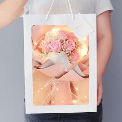 비누꽃 부케# 비누 꽃다발# 크리스마스 선물 향일건조 꽃다발 솝꽃 장미 생일 선물 드라이 플라워 XX 42번 뉴타임즈 Z, 오래도록 사랑 하 다