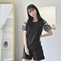 교복몰 카모 밀리터리 반팔티 (5colors) 티셔츠