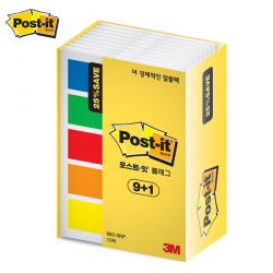 쓰리엠 포스트잇 플래그 알뜰팩 683 5kp 10 / 683 5kp 10개입