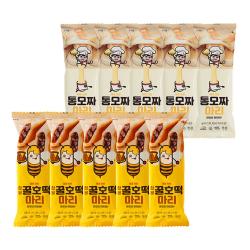 간편조리식 로뎀푸드 피자 불갈비 불닭마리 통모짜 씨앗호떡 길쭉이 호떡 마리 10개 세트, 옵션11: 통모짜마리10개