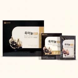종근당 흑마늘골드60포 마늘즙 발효흑마늘 엑기스 원액면역력증가 추석 선물세트, 3box, 80ml