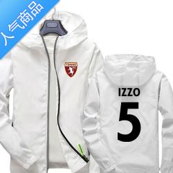 갑두령팀이 유니폼을 입고 스포츠 유니폼을 입고 외장 남녀 후드 재킷 캐주얼룩 캐주얼 캐디룩 5번(8)