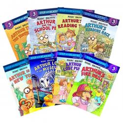 Step Into Reading 리더스북 3단계 Arthur 8종 세트 Random House