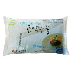 곤약닷컴 대신 곤약누들 (냉면굵기) 200g 1팩, 1개