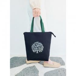 채우다 상점 반짝반짝 빛나는 실버비즈 럭키트리 보조가방 2가지 디자인 지퍼가방 자석가방 외출가방