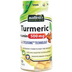 미국직구 지질 투메릭 커큐민 1알당 500mg 피페린사이클로덱스트린 자연의 본질 식 2개월 공급 비GMO 글루텐 프리 채식주의자 실험실 인증 미국, 수량, 상세참조