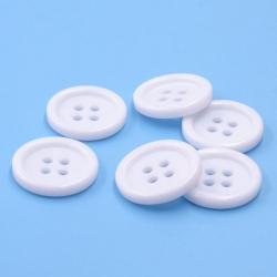 흑색단추 블랙 투명하고 작다 버튼 화이트 원형 와이셔츠 남성 여성 의류 정장바지 퍼카라 2743331733, 호리호리함 화이트, 20mm20 톨