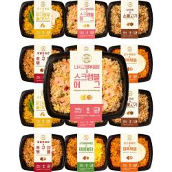 날씬한도시락 볶음밥 12팩6종 다이어트 식단관리 도시락 [닭가슴살 샐러드 현미밥 볶음밥 간편식 냉동도시락 다이어트음식 날씬한도시락 시즌2]