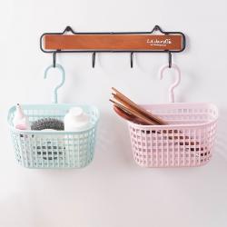 후크 운반 바구니 플라스틱 스테디얼 Clean 파스텔톤