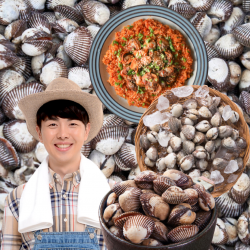 먹사부 (산지직송) 벌교 새꼬막 남해안 피조개 중 왕 특대 생물 국산 1kg 2키로 3킬로, 1kg