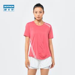 트레이닝복 상의 디캐논 여성 러닝 요가반팔 와이드 루즈핏 블라우스 얇은 속건 T헬스복 WSLT 2678244444