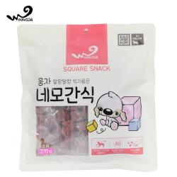 말랑젤리형 반려동물 맛있는 오리큐브 강아지간식, 1개