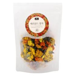 제주 무농약 수제 메리골드 꽃차 마리골드 꽃송이 파우치형 40g, 1개