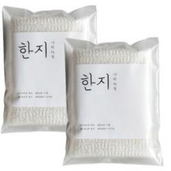 타월리스트 한지 샤워타올 2장 세트, 1세트