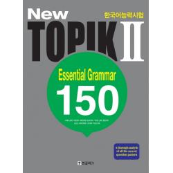 New 한국어능력시험 TOPIK2: Essential Grammar 150(영어판), 한글파크