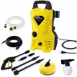 일본배송 고압 세척기 1400W고압 세차기 최대 토출 압력 10.5MPa[개량화판] 우렁찬 고압 세차기 50Hz/60H, 단일옵션