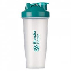 BlenderBottle 클래식 셰이커 | 달걀 흰자 셰이커 | 다이어트 쉐이커 | 블렌더 볼이 포함 된 단백질 쉐이커 820ml-Clear T, 단일상품, 단일상품