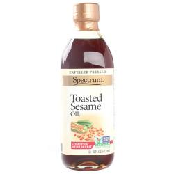 스펙트럼내츄럴스 토스티드 세서미 오일 언리파인드, 473ml, 1개