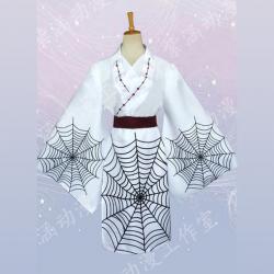 TAOBAO 귀멸의 칼날 십이귀월 하현5 루이 코스프레 의상 세트