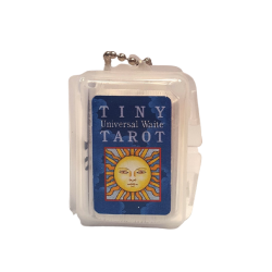 타이니 키체인 타로카드 키링 한글해설서 주머니제공 tiny tarot key chain