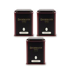 다만프레르 DAMMANN Freres JARDIN BLEU 루즈 홍차 틴케이스 자뎅 블루 100g 3팩, 100g, 1개
