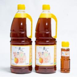 빛깔좋은 감식초 3.6l 프리미엄 +휴대용 180ml 추가 /원액100% 모균 홍초 천연발효 무첨가 무방부제 자연발효 상주특산물 바나나 파인애플