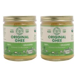 퓨어인디안푸즈 오리지널 기 그래스페드, 220g, 2개