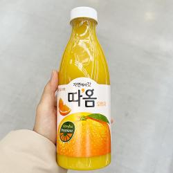빙그레 따옴(오렌지) 730ml X 3개, 3개, 730ml