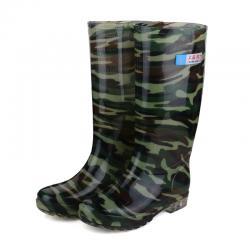 낚시신발 아쿠아슈즈 남성 매끄러운내마모 보온 털추가 일반양말 레인부츠남성 단화 주방 노동보호 고무신발, A07-기모가죽 혼선 대학 1학년 암호, B06-087긴양말 카모 무명 커버