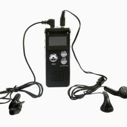 휴대용 녹음기 보이스레코더 고성능 음성 강의 녹음기 + 유선마이크 + 이어폰 Jm222 스피커내장 도미노스토리