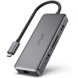 4k hdmi 1gbps Rj45 이더넷 포트 USB 3.0 sdtf 카드 판독기 100w pd 충전 포트(macbookproair) 및 타, 상세 설명 참조0