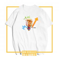 사채업자 너굴 모동숲 티셔츠 모여봐요 동물의숲