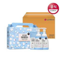 [신세계TV쇼핑]LG생활건강 명절 선물세트 온더바디 퓨어더마 핸드워시 세트 6개 1박스