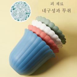 벽걸이 휴지통 꽃꽂이 아이디어 가정용 주방 주방 여과장면 휴지통 찬장 문걸이 허리가 굽지 않음, 정부보조금가격한시혜택_블루[1개입]타임스틸구입하다
