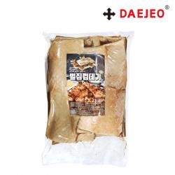 현백 벌집 돼지껍데기4kg 갈비맛 양념 벌집껍데기, 단품