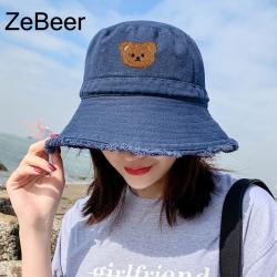 Zebeer 버킷햇 스윗 여성 보넷모자 봄 가을 여름 여자 버킷햇 챙넓은모자
