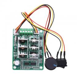 BLDC 3 단계 브러시리스 센서리스 모터 컨트롤러 BL01 15A 폭력 팬 변조 DC5V6V9V12V36V 앞뒤로
