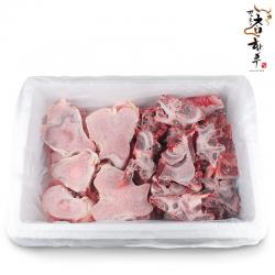  전통참한우 사골2kg+잡뼈2kg 총 4kg 실속형 1개 4kg