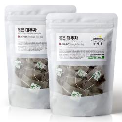 늘해찬 볶은 국산 대추티백 대추차 티백 삼각티백 대용량, 2g, 100개입
