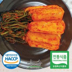 태서식품 태백고원 총각 김치, 10kg, 1개