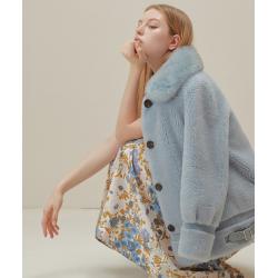 [적립 10%]셀렙샵에디션 폭스 양모 하프코트