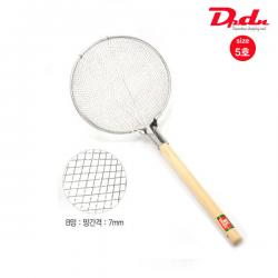 스텐 업소용 건지기 뜰채 거름망 국수건지기(B망)-5호, 1개, 단일상품:지름:23.0cm