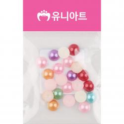 flh 4158 원 혼합fewau 반쪽진주 꾸미기재료 만들기재료 꾸미기교육 만들기교육 2777 스티커재료