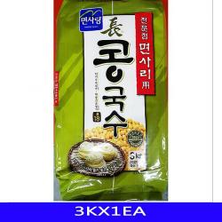 티에스컴즈 콩국면 콩국수면 음식재료 면사랑 3KX1EA 콩국수, 1