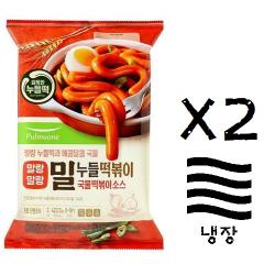 [풀무원] 밀누들 국물떡볶이(2인분)X2, 2개, 423.5g