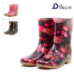 [투명 여자 반장화] 주방 식당 작업 농사 물장화 낚시장화 고무장화 위생 장화