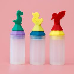 실리콘약병 세척솔 세트 / 이크 eeeek 국내제작 재사용 아기 약병 휴대용 열탕소독 국내산 육아꿀템 / 나비에 오늘출발